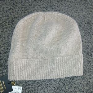 Charter Club Light Tan Knit Beanie